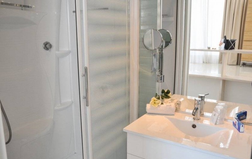 Location de vacances - Appartement à Saint-Cyprien Plage - Duplex, Salle de bain