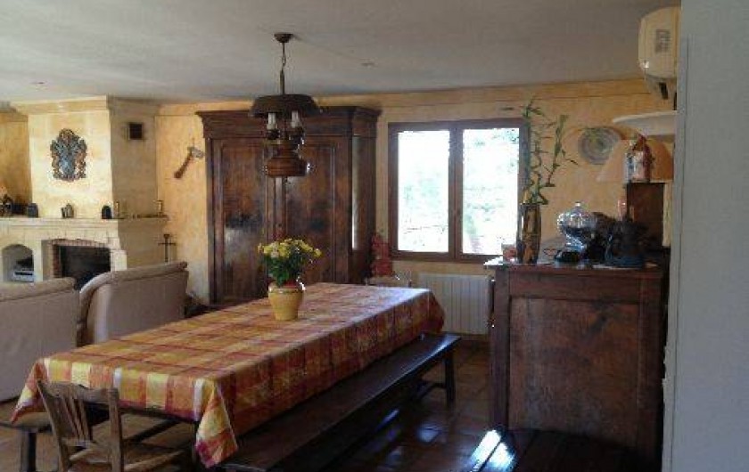 Location de vacances - Maison - Villa à Ensuès-la-Redonne - SEJOUR AVEC COIN REPAS