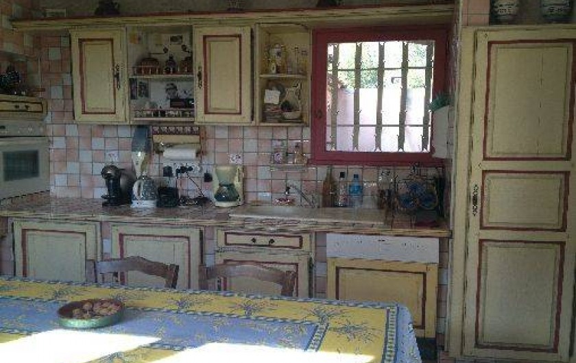 Location de vacances - Maison - Villa à Ensuès-la-Redonne - CUISINE ENTIEREMENT AMENAGEE
