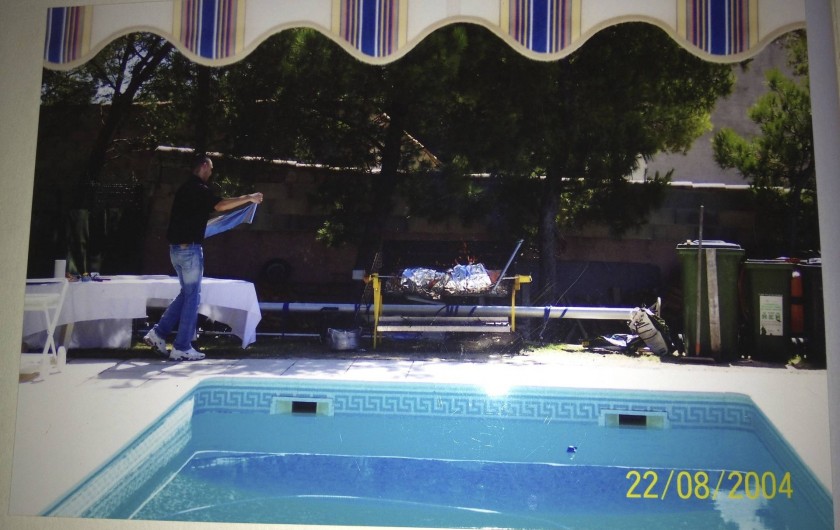 Location de vacances - Maison - Villa à Ensuès-la-Redonne - VUE PISCINE