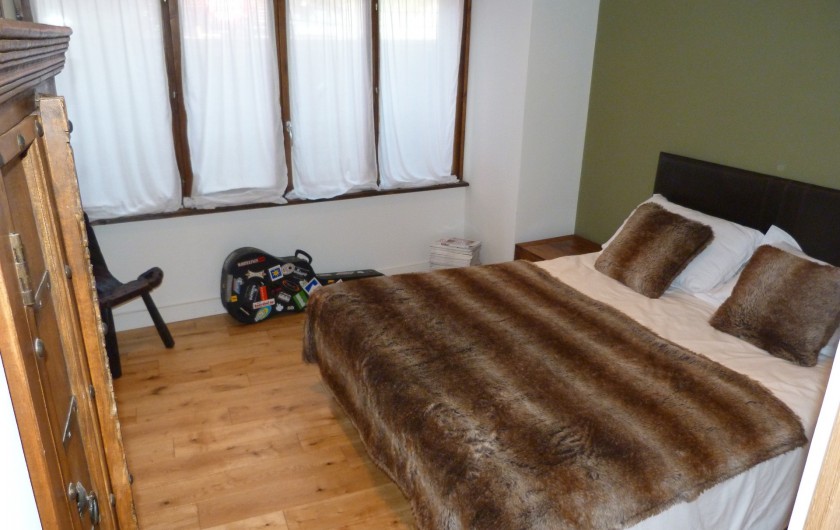 Location de vacances - Chalet à Séez - Chambre 6 - Le lit peut être divisé en 2 lits simples