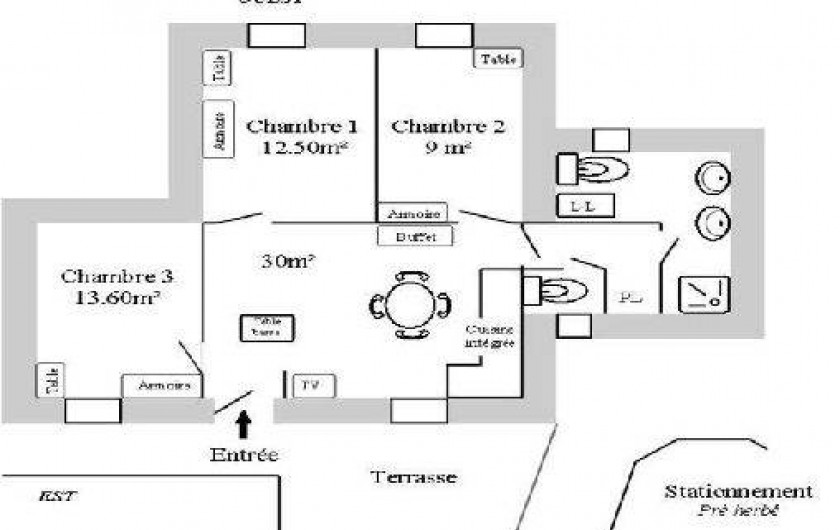 Location de vacances - Gîte à Orcières