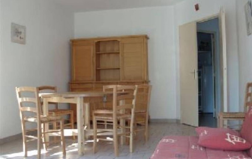 Location de vacances - Villa à Portiragnes - Villa B, vue  du séjour côté cuisine.