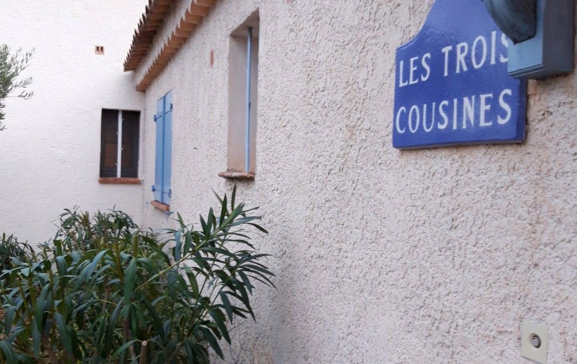 Location de vacances - Villa à Sainte-Maxime - l'entrée