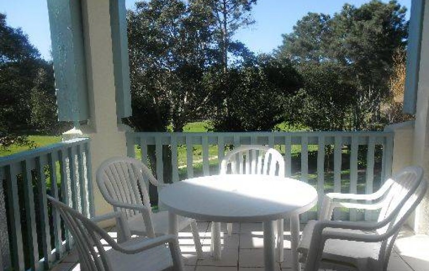 Location de vacances - Appartement à Moliets-et-Maa - Terrasse