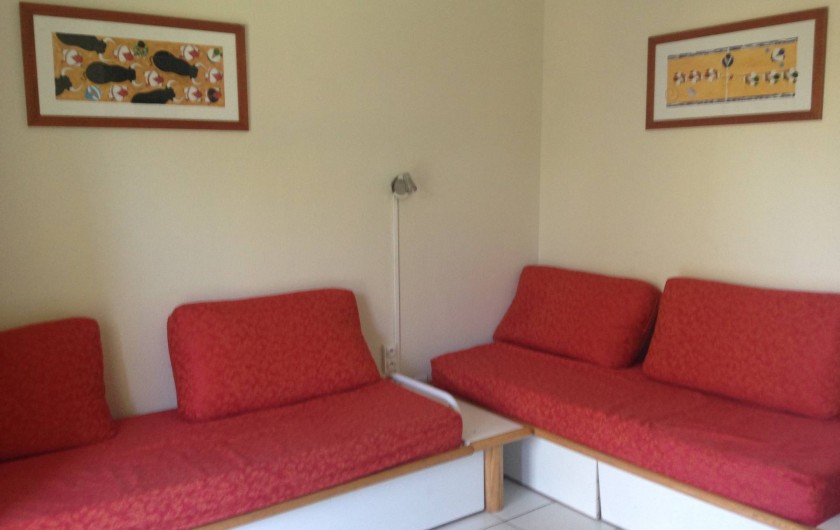 Location de vacances - Appartement à Moliets-et-Maa - Coin salon