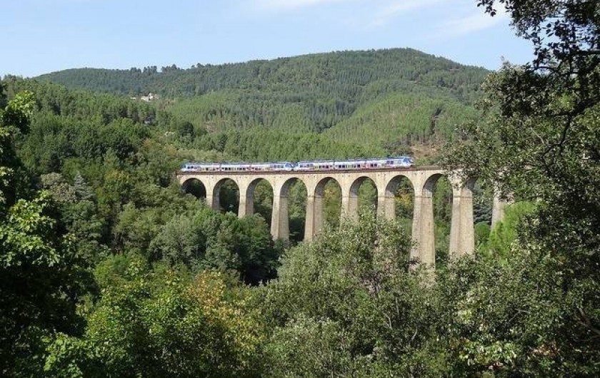Location de vacances - Gîte à Landos - train touristique dans la vallée de l'allier