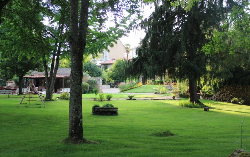 Location de vacances - Moulin à Migné-Auxances - le jardin