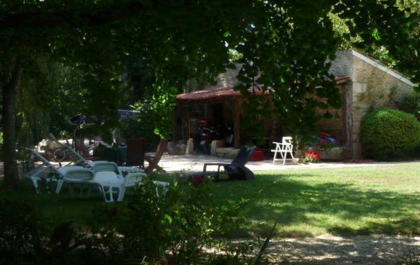Location de vacances - Moulin à Migné-Auxances - le jardin