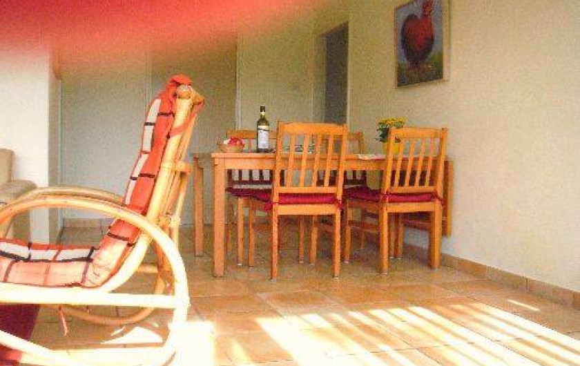 Location de vacances - Bungalow - Mobilhome à Dombourg - Living