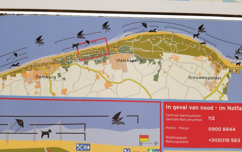 Location de vacances - Bungalow - Mobilhome à Dombourg - Les plages, mer, dunes, forēt