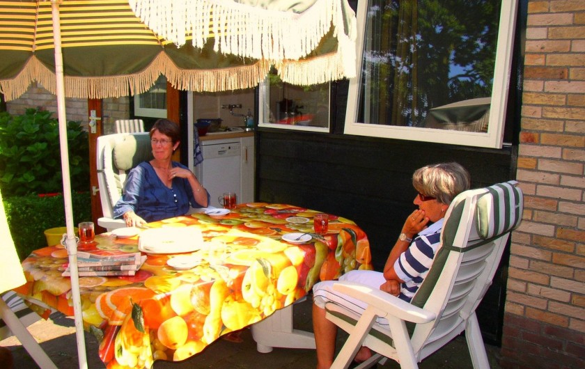 Location de vacances - Bungalow - Mobilhome à Dombourg - Terrasse