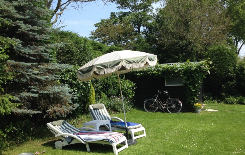 Location de vacances - Bungalow - Mobilhome à Dombourg - Notre jardin