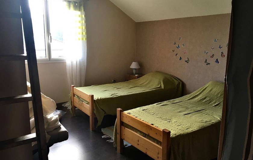 Location de vacances - Chambre d'hôtes à Grayan-et-l'Hôpital - Chambre Château La Lagune comprenant en plus une mezzanine couchage d'appoint