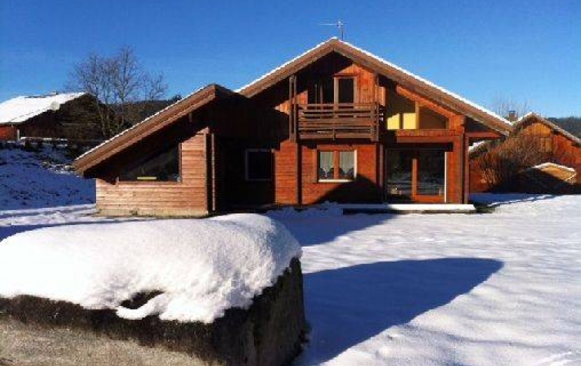 Location de vacances - Chalet à Xonrupt-Longemer - joli chalet sur 1300m2 de terrain