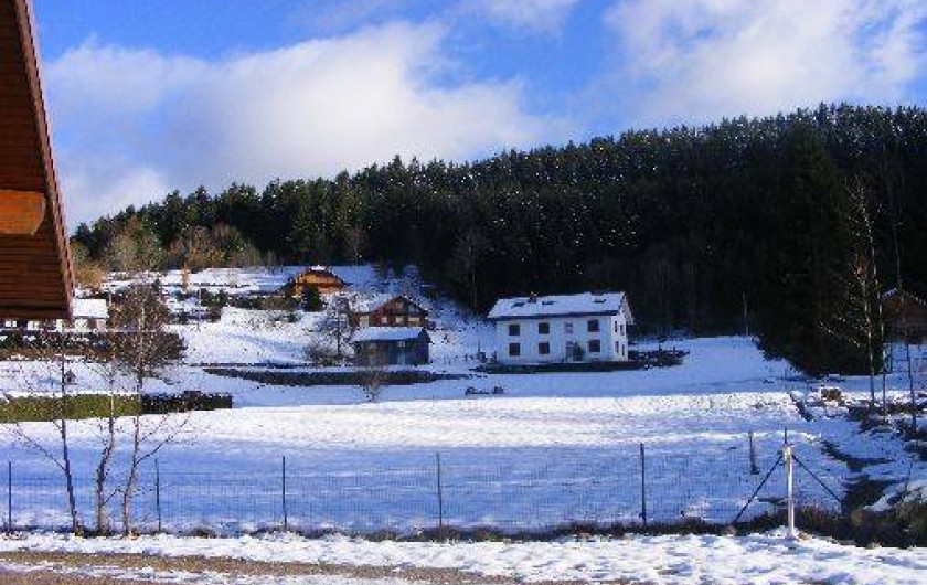 Location de vacances - Chalet à Xonrupt-Longemer - vue dégagée