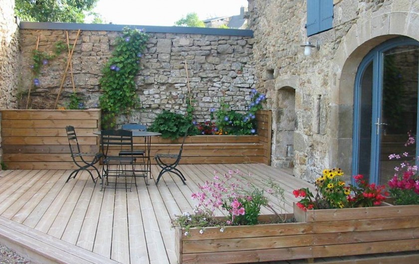 Location de vacances - Gîte à Roussennac - Terrasse suite d'hôtes