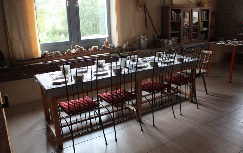 Location de vacances - Gîte à Roussennac - Salle à manger de la maison d'hôtes
