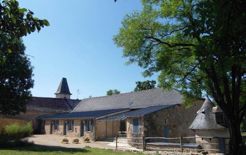 Location de vacances - Gîte à Roussennac - Accès gîte