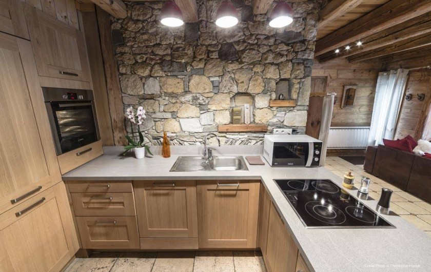 Location de vacances - Appartement à Val-d'Isère - Cuisine