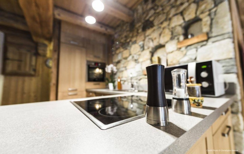 Location de vacances - Appartement à Val-d'Isère - Cuisine