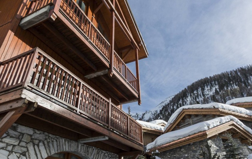 Location de vacances - Appartement à Val-d'Isère - Extérieur du chalet