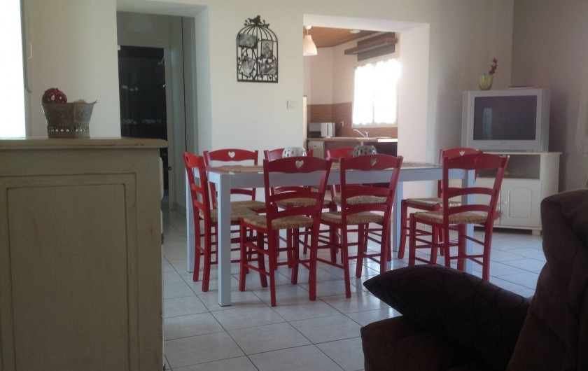 Location de vacances - Villa à Les Sables-d'Olonne - salle à manger