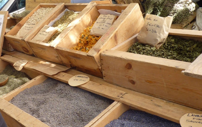 Location de vacances - Studio à Gréoux-les-Bains - et ces odeurs...