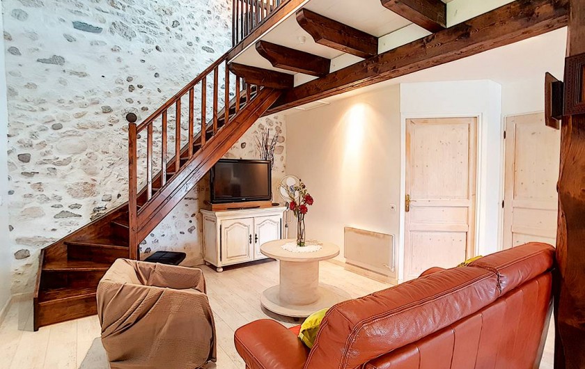 Location de vacances - Appartement à Arandon - VUE D'ENSEMBLE SALON