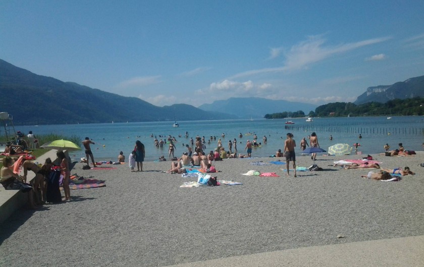 Location de vacances - Appartement à Arandon - PLAGE AIX LES BAINS