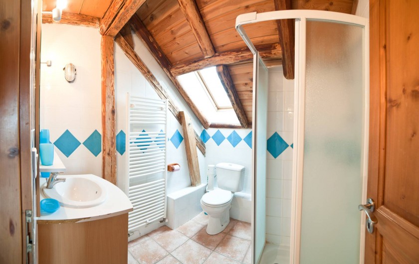 Location de vacances - Appartement à Albiez-le-Vieux - salle de douche 2 + wc