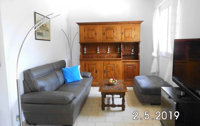 Location de vacances - Villa à Sainte-Maxime - le salon