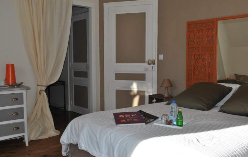 Location de vacances - Chambre d'hôtes à Salies-de-Béarn - la chambre Travertin