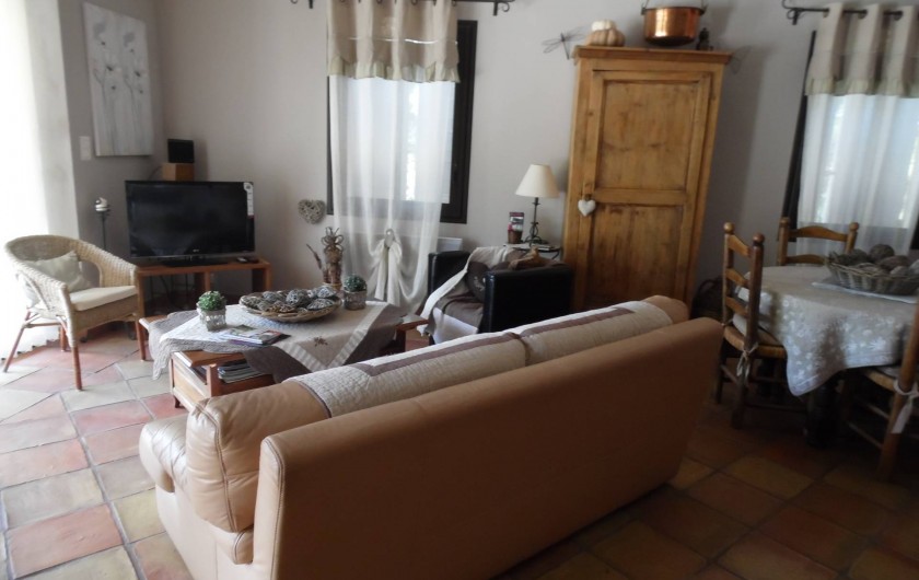 Location de vacances - Mas à Venasque - Salon mazet Provence