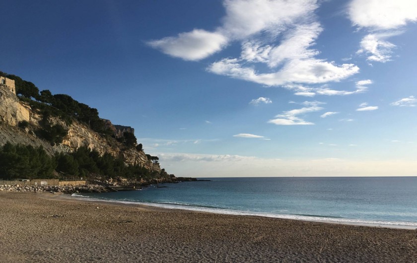 Location de vacances - Appartement à Cassis - La plage