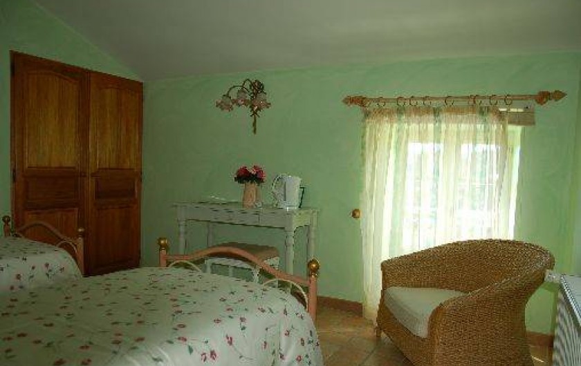 Location de vacances - Chambre d'hôtes à Les Vans - Chambre Figue