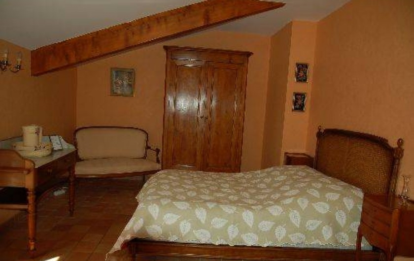 Location de vacances - Chambre d'hôtes à Les Vans - Chambre Agrumes