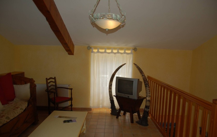 Location de vacances - Chambre d'hôtes à Les Vans - Salon TV