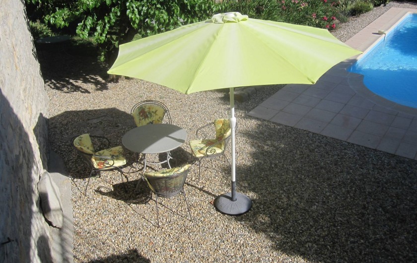 Location de vacances - Chambre d'hôtes à Les Vans - Ensemble fauteuil