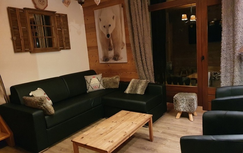 Location de vacances - Appartement à Villaroger - Salon