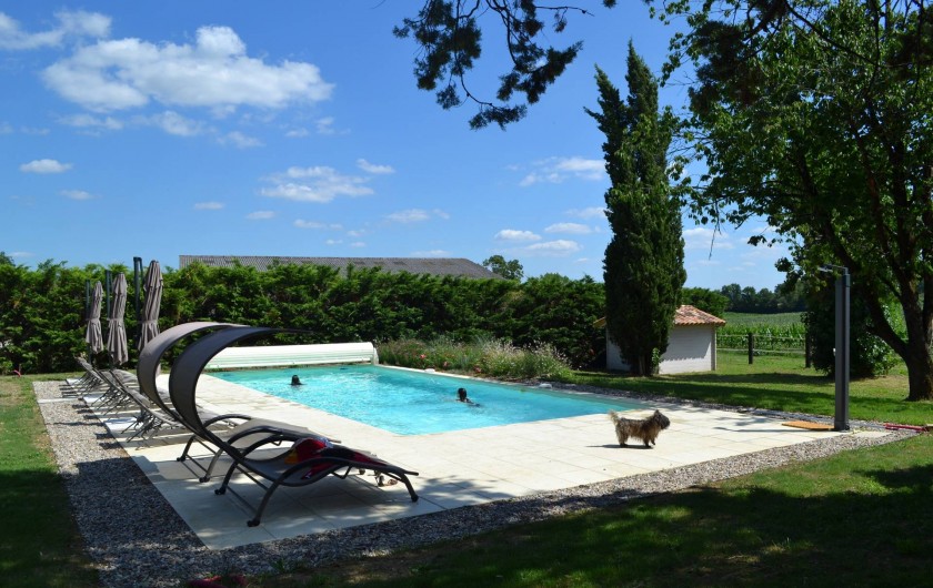 Location de vacances - Gîte à Lougratte - Piscine