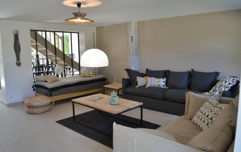 Location de vacances - Gîte à Lougratte - salon