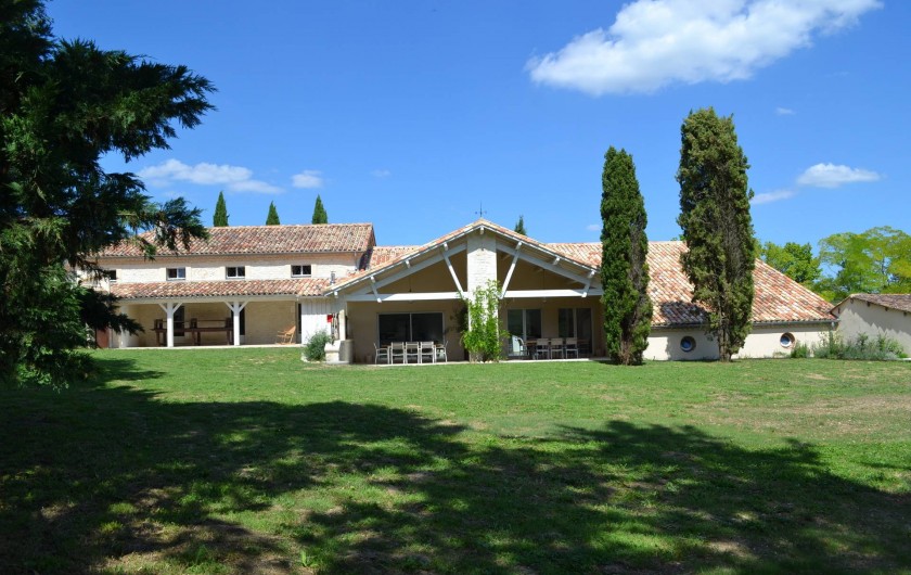 Location de vacances - Gîte à Lougratte - parc