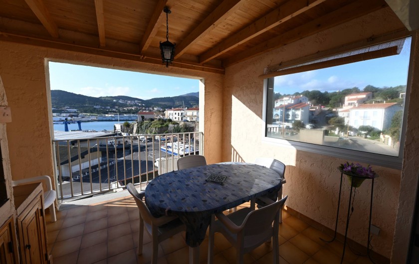Location de vacances - Appartement à Port-Vendres - terrasse