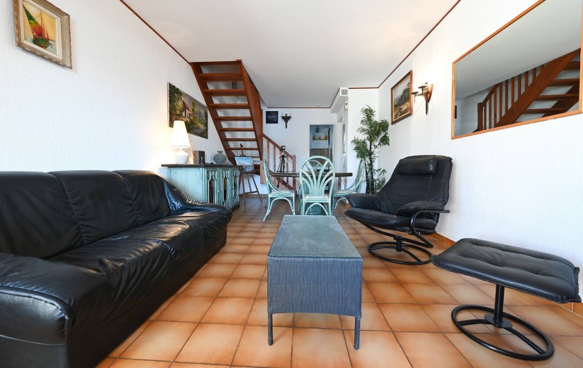 Location de vacances - Appartement à Port-Vendres - salon