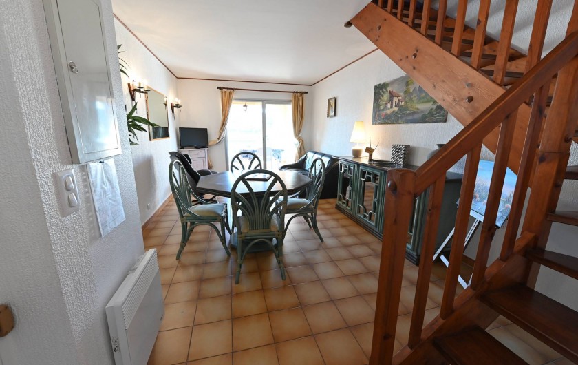 Location de vacances - Appartement à Port-Vendres - salle à manger
