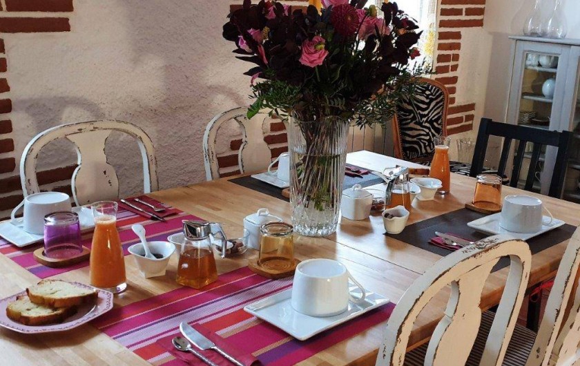 Location de vacances - Chambre d'hôtes à Tautavel - Petit-déjeuner