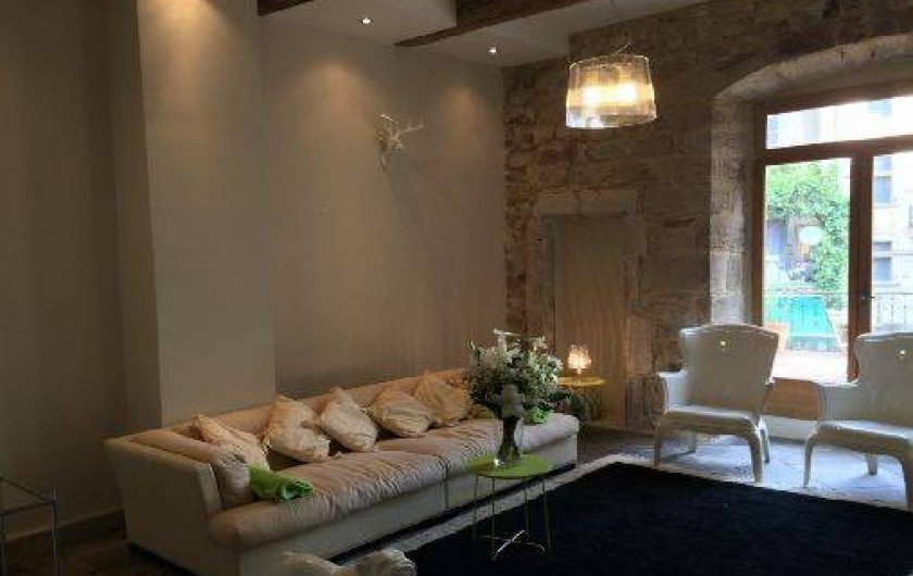 Location de vacances - Gîte à Les Vans - Salon