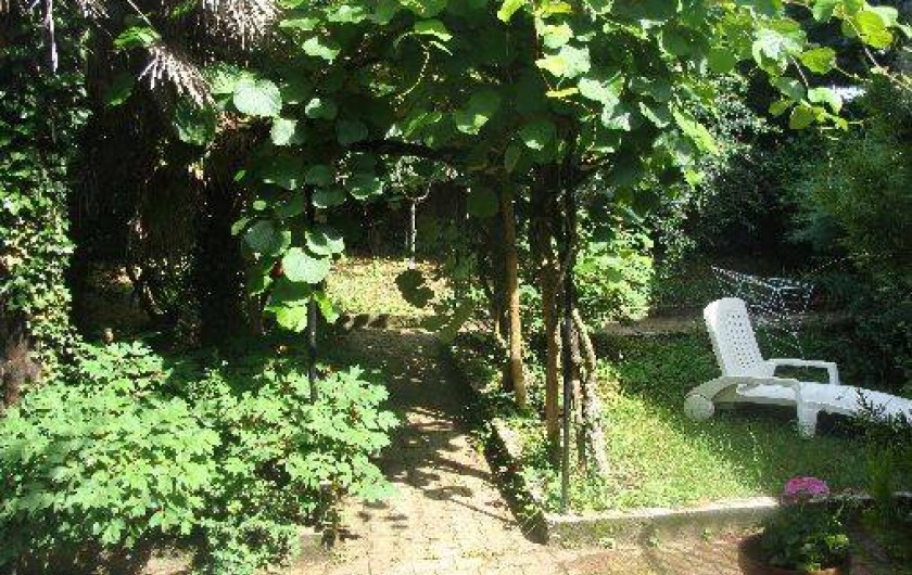 Location de vacances - Appartement à Saint-Alban-Auriolles - Jardin Rez-de-Chaussée