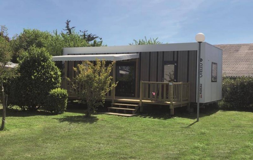 Location de vacances - Camping à Saint-Georges-de-Didonne - Mobil home Otello Duo 36m² PREMIUM - 2 salles de bains
